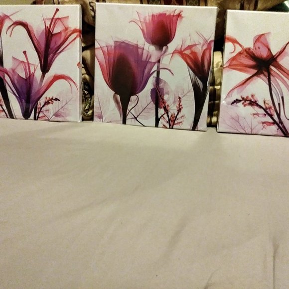 3 frames decorative wall art - Picture 1 of 4
